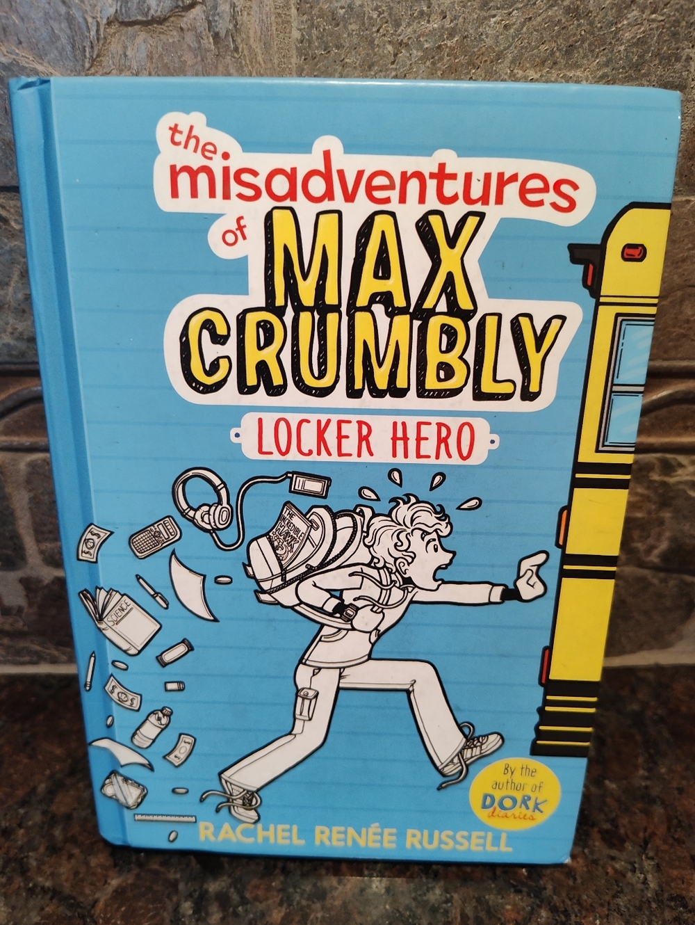 The Misadventures of Max Crumbly: Locker Hero - Hardcover by Rachel Renee Russel
